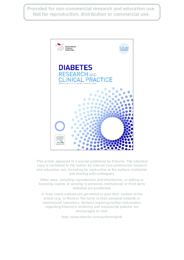 (PDF) Finnish Diabetes Risk Score to predict type 2 diabetes in the ...