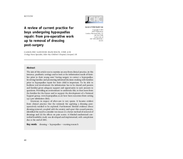 Hypospadia health essay 07 picture