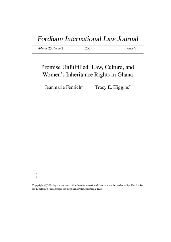 (PDF) pndc law 111 in ghana and international human rights laws