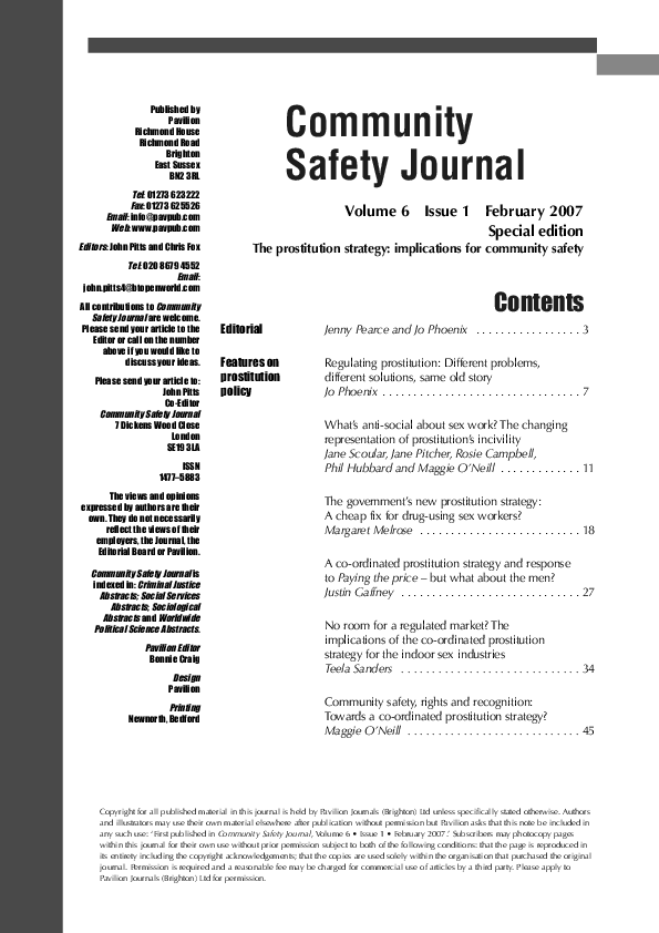 Legalizing prostitution essay image