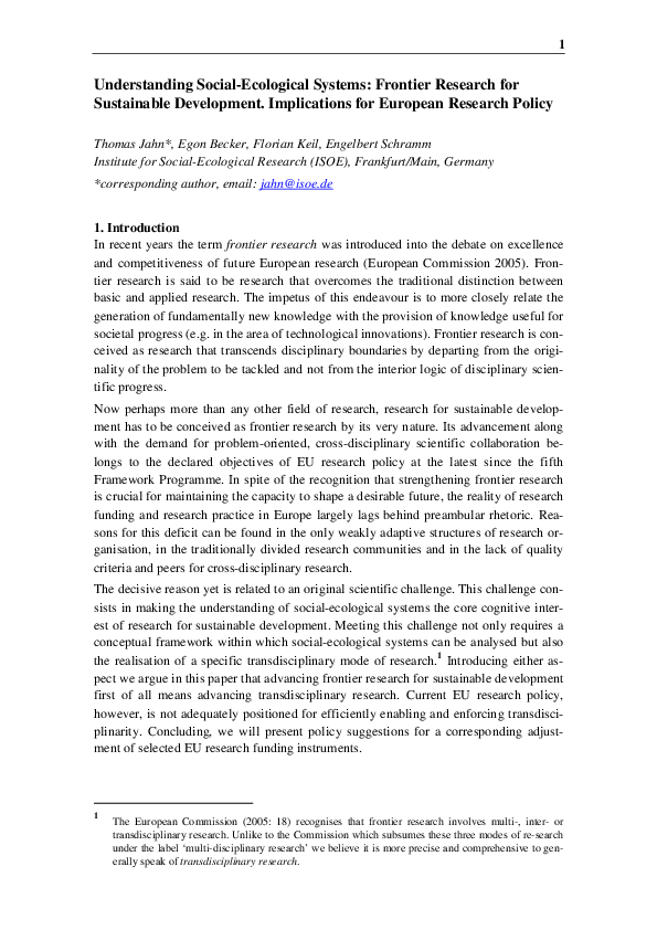 Research paper frontier picture