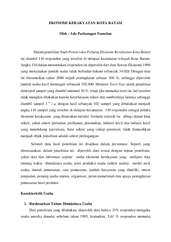 Essay ekonomi kerakyatan 06 picture