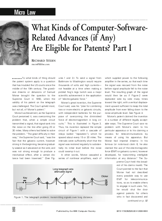 (PDF) What Kinds of Computer-Software-Related Advances (if Any) Are ...