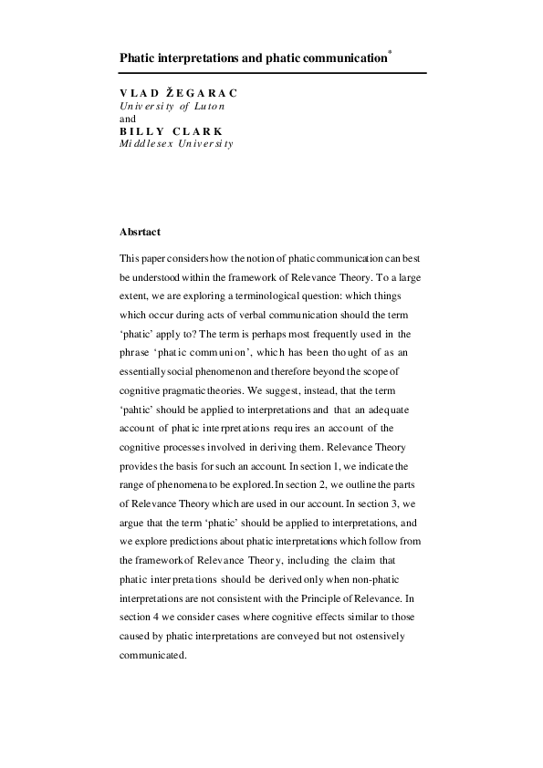 Types of phatic communication picture