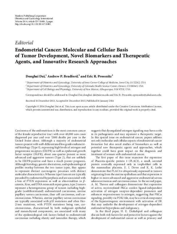 Endometrial cancer trials picture