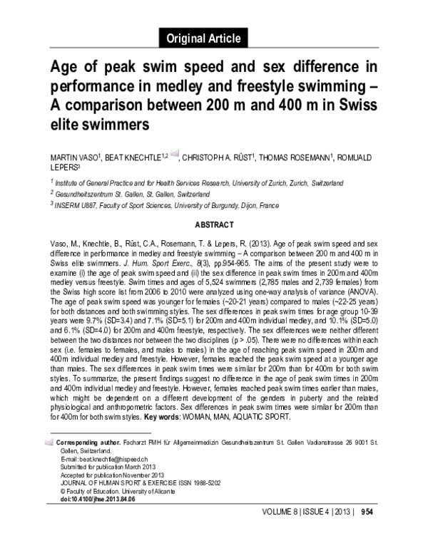 Swimming essay introduction image