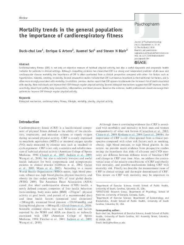 Cardiorespiratory endurance essay image