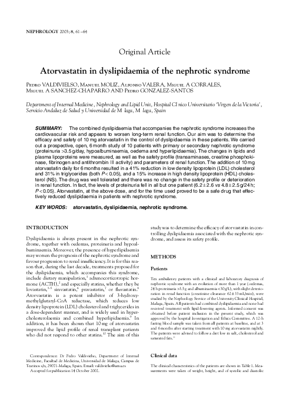 Nephrotic syndrome guidelines picture