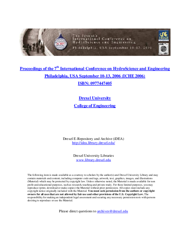 (PDF) Experimental and Numerical Analysis of the Free Surface in a ...