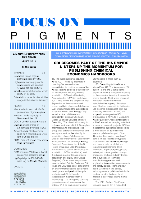 Pdf Sri Becomes Part Of The Ihs Empire Amp Steps Up The - 