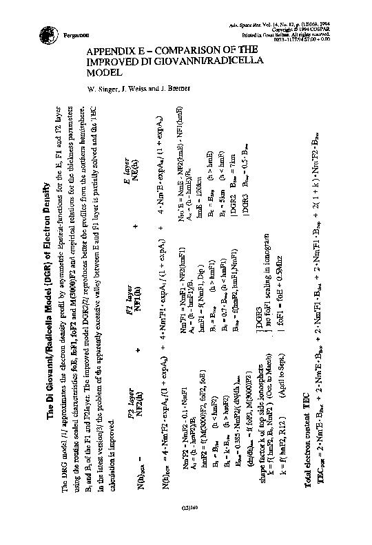 (PDF) Appendix E — Comparison of the improved Di Giovanni/Radicella model