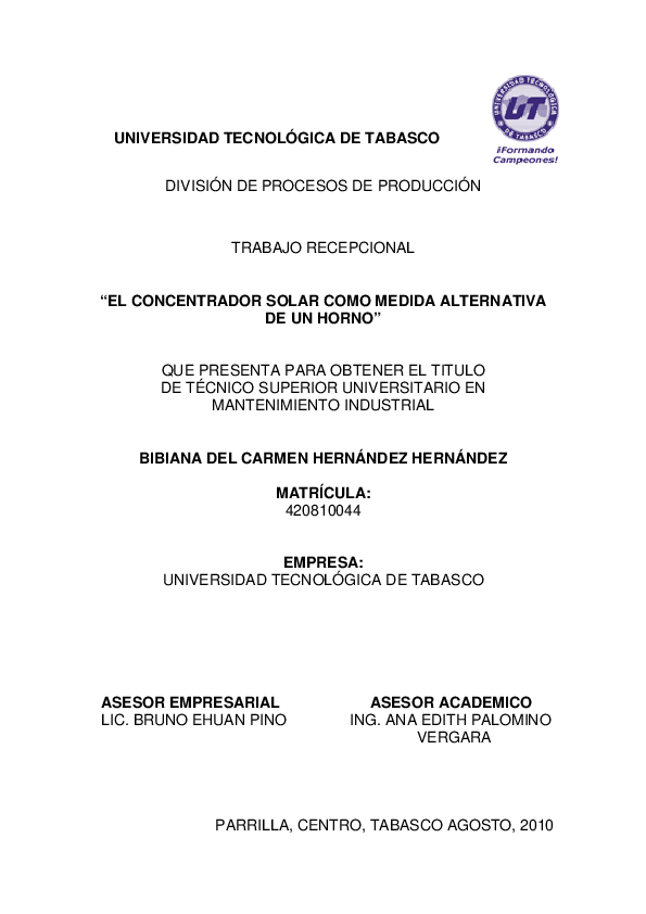PDF) Cocina solar | Jose Granados - Academia.edu