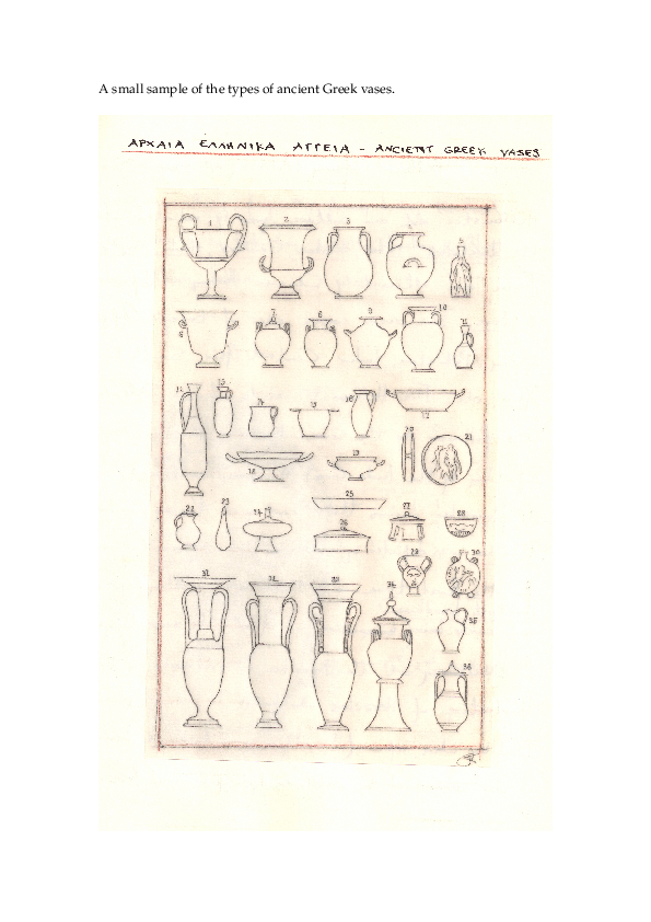 (DOC) Ancient Greek vases Dr. Kyriakos Papathanassiou Academia.edu