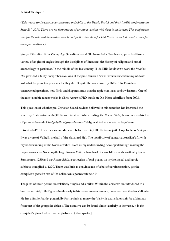 Reincarnation philosophy essay picture