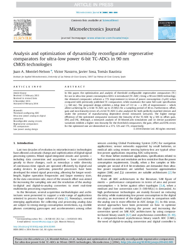 (PDF) Analysis and optimization of dynamically reconfigurable ...
