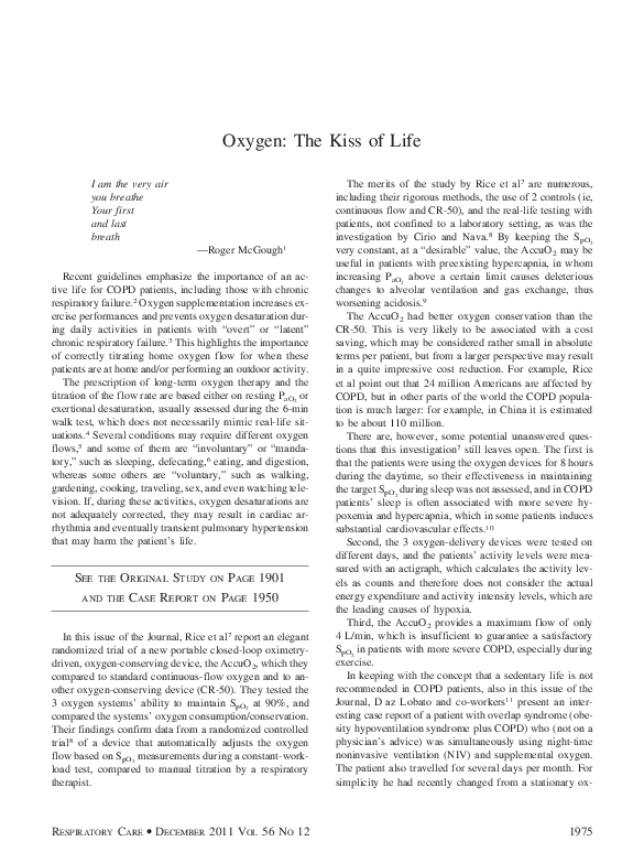 What is more important oxygen or water image