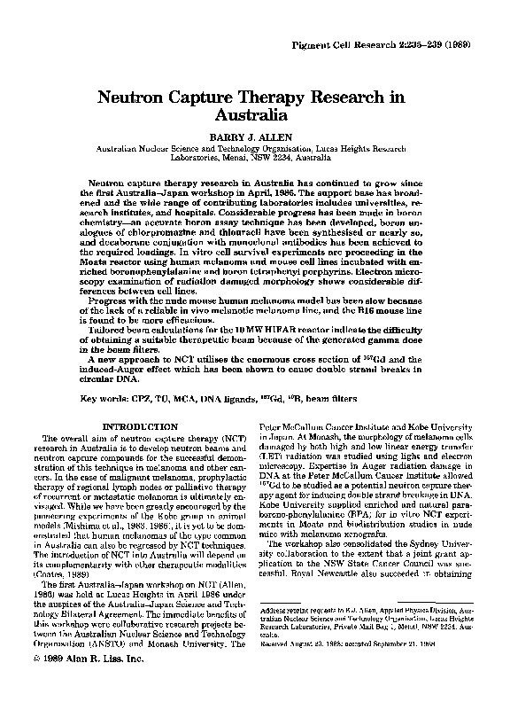 Neutron research paper image