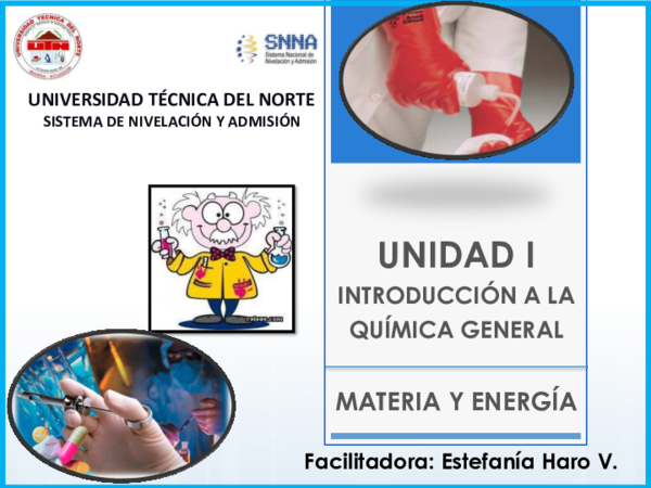 (PDF) UNIDAD I INTRODUCCIÓN A LA QUÍMICA GENERAL MATERIA Y ENERGÍA