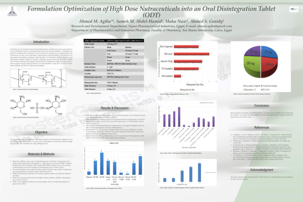 (PDF) Formulation Optimization of High Dose Nutraceuticals into an Oral ...