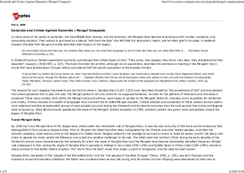 What are some ways that make mongols civilized? picture