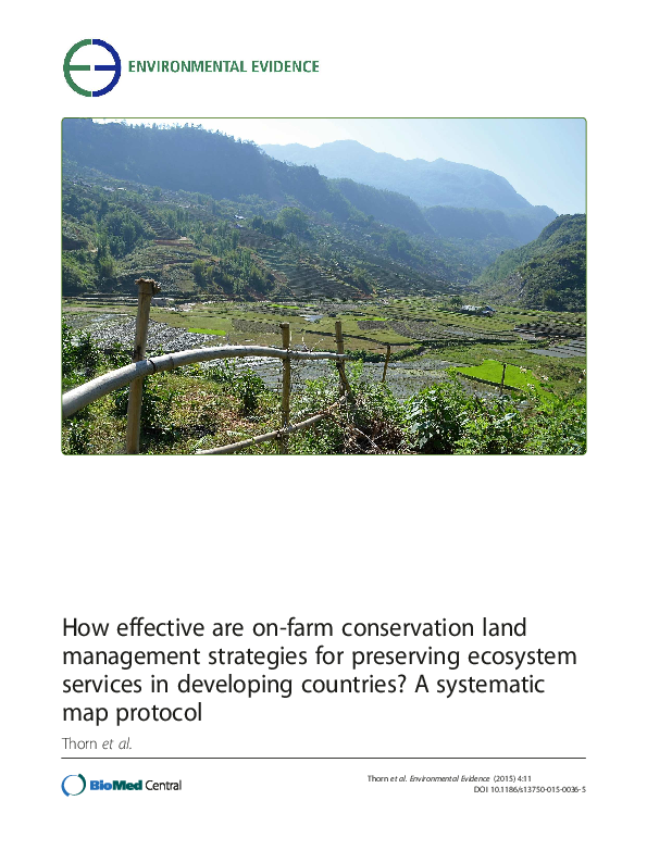 (PDF) How effective are on-farm conservation land management strategies ...