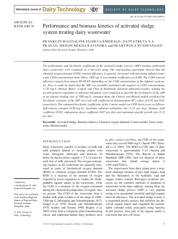 Activated sludge troubleshooting picture