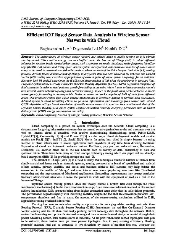 (PDF) Efficient IOT Based Sensor Data Analysis in Wireless Sensor ...
