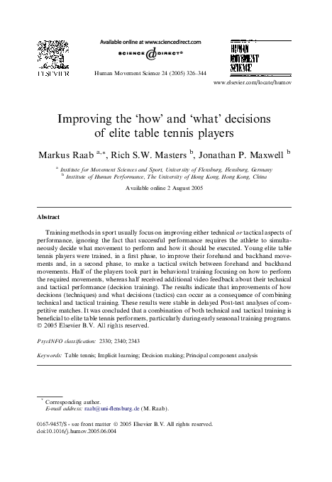 How is it important for us to learn about table tennis picture