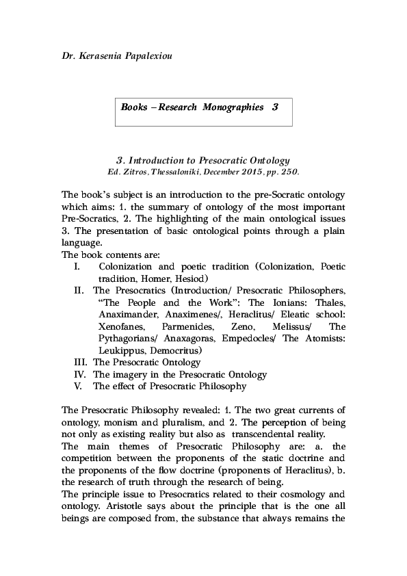 Anaximenes contribution to philosophy image