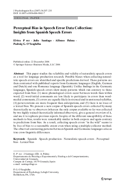 Perceptual errors essay picture