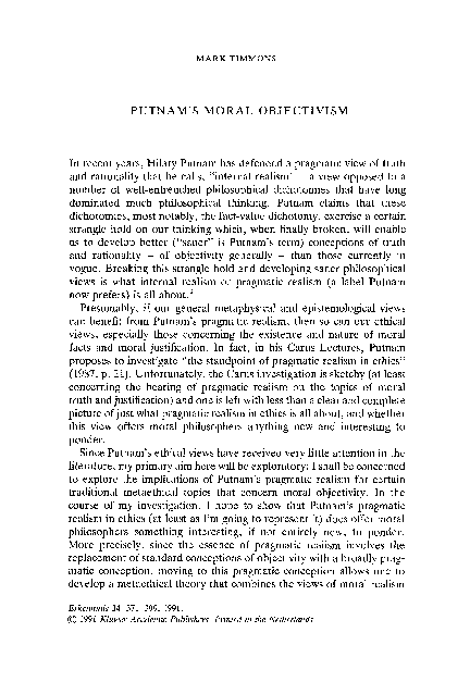 Moral objectivism ethics image