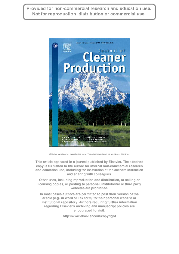 (PDF) Joint life cycle assessment and data envelopment analysis of ...
