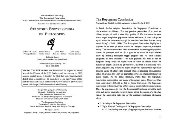 The repugnant conclusion pdf image