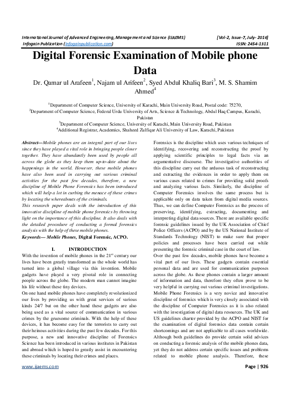 Digital Forensics Exam Questions And Answers