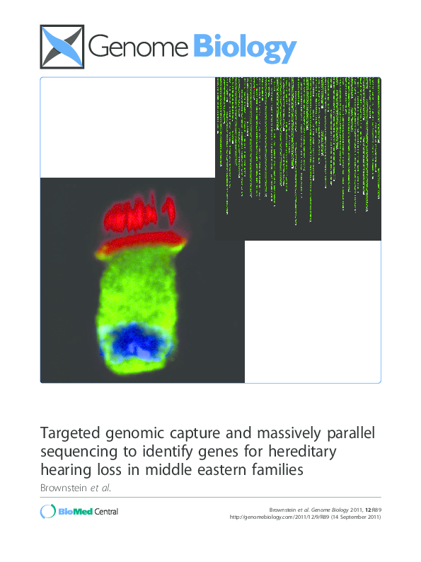 (PDF) Targeted genomic capture and massively parallel sequencing to ...