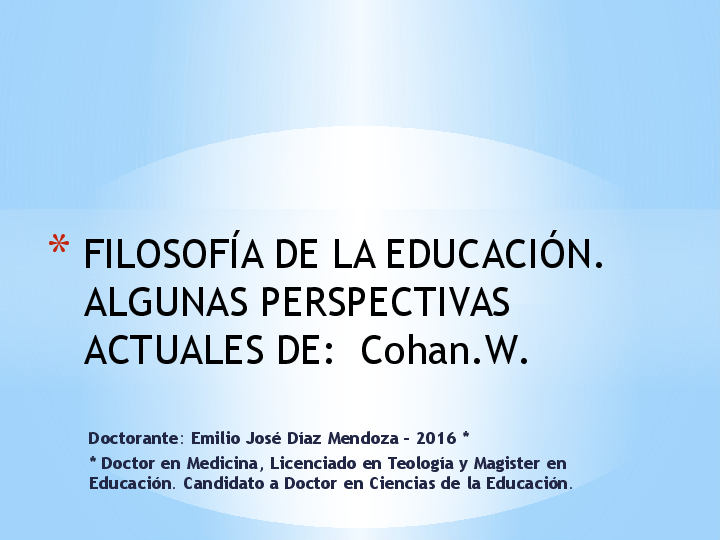 Libros De Filosofia De La Educacion Para Descargar www.academia.edu