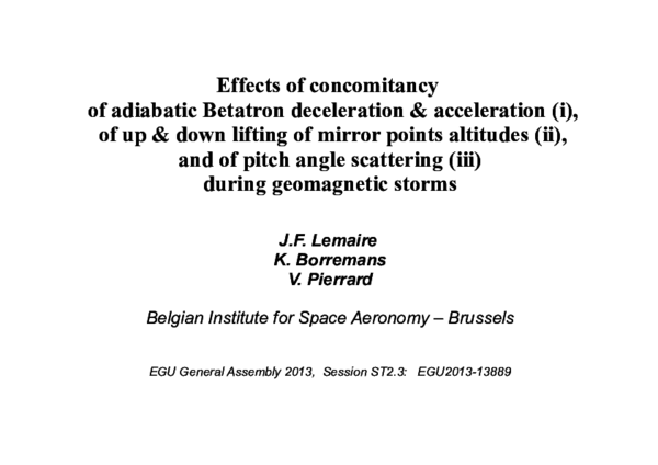 (PDF) Effects of concomitancy of adiabatic Betatron deceleration ...
