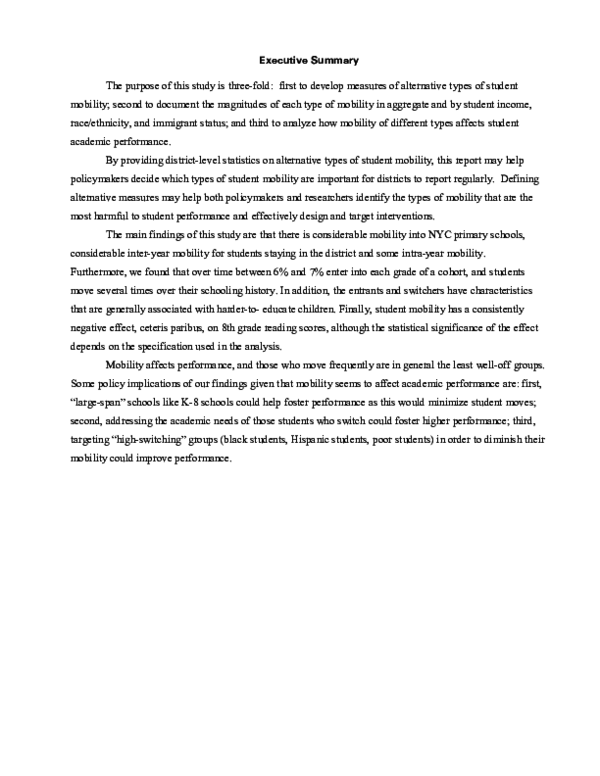 (PDF) The Multiple Dimensions of Student Mobility and Implications for ...