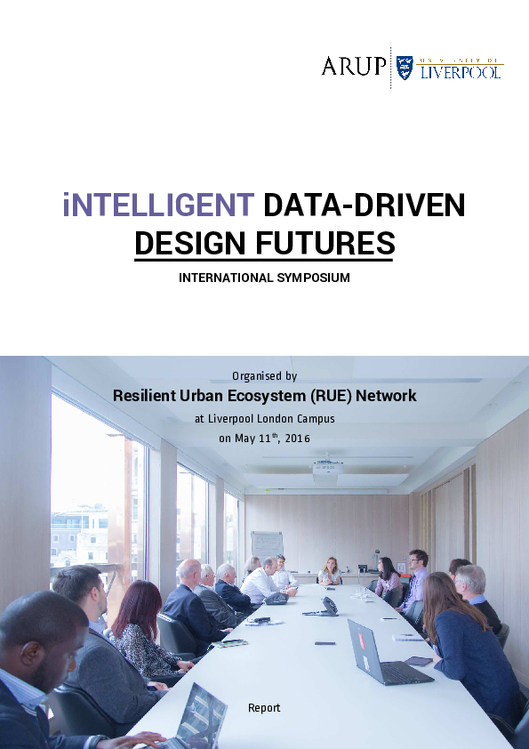 (PDF) INTELLIGENT DATADRIVEN DESIGN FUTURES (REPORT) Tuba Kocaturk