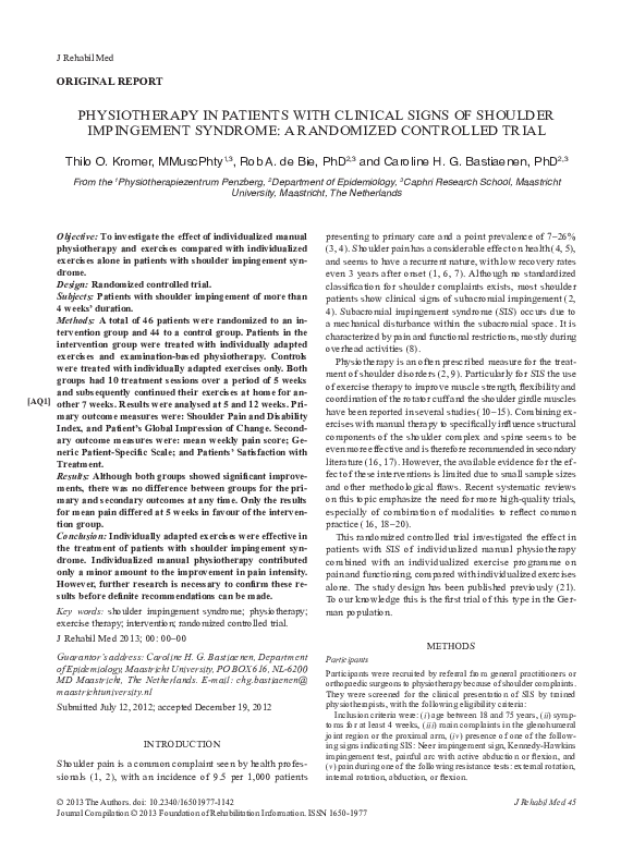 Shoulder impingement pdf image