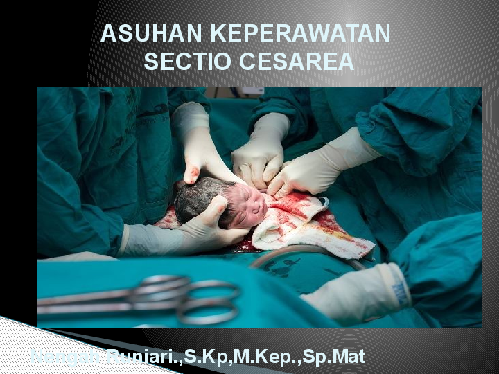 (PPT) ASKEP POST SC Diah Ratna Sari Academia.edu