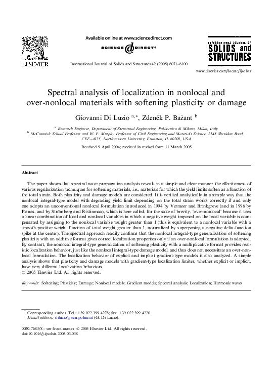 (PDF) Spectral analysis of localization in nonlocal and over-nonlocal ...
