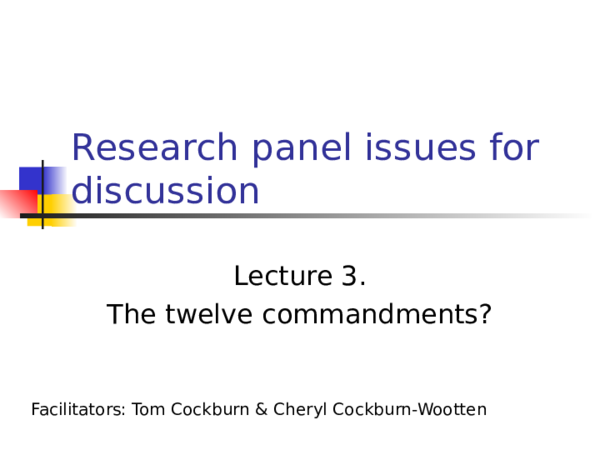 (PPT) lecture3-Researchpanelissuesfordiscussion.ppt