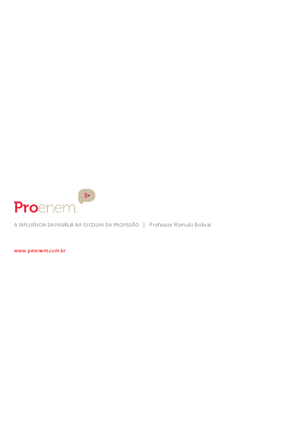 (PDF) A INFLUÊNCIA DA FAMÍLIA NA ESCOLHA DA PROFISSÃO | Professor ...