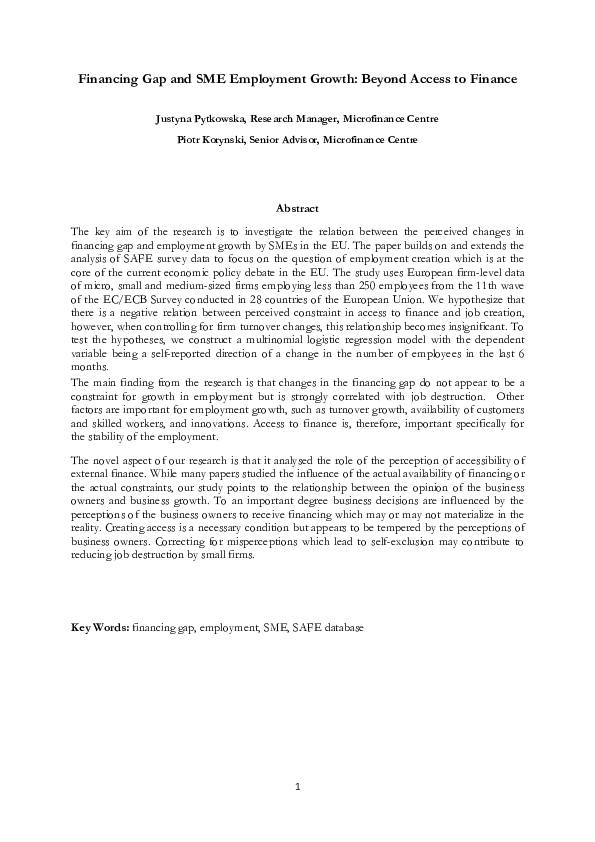 Financing smes in nigeria image