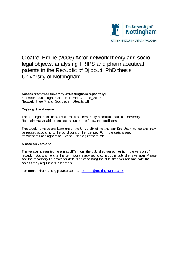 Phd thesis 2006