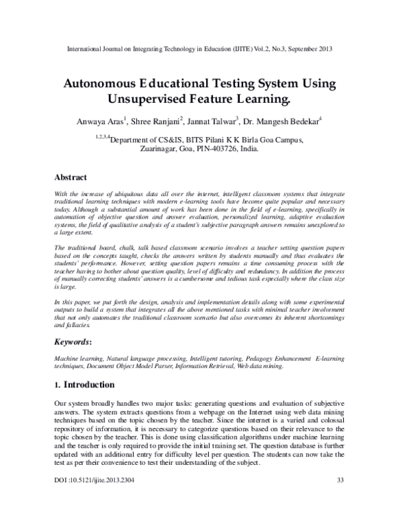 unsupervised feature learning