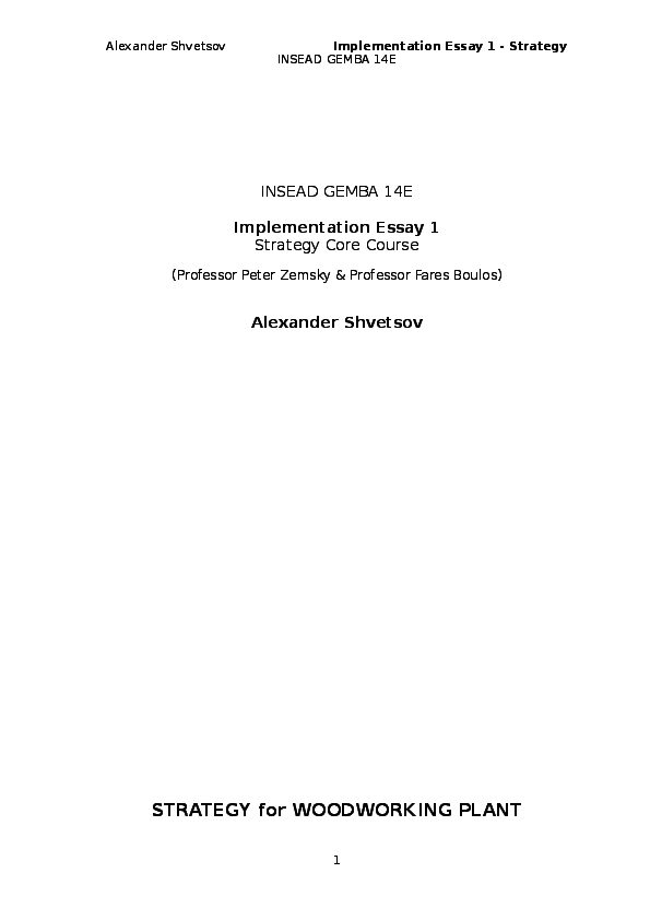 Insead essay sample picture