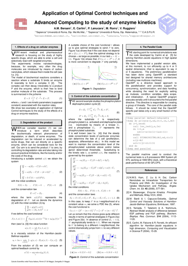 (PDF) Application of Optimal Control techniques and Advanced Computing ...