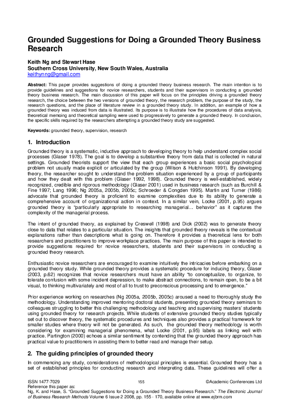 Strengths and weaknesses of grounded theory picture
